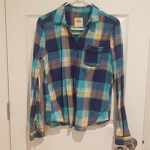 Hollister Plaid Shirt